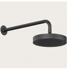 Верхний душ, Gessi, Inciso, 218*218, цвет-черный матовый