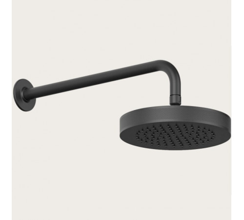 Верхний душ, Gessi, Inciso, 218*218, цвет-черный матовый