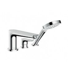 Смеситель для ванны и душа, Hansgrohe, Talis E, цвет-хром