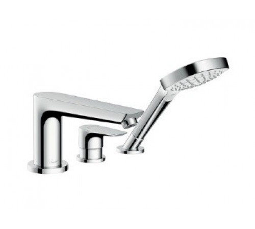 Смеситель для ванны и душа, Hansgrohe, Talis E, цвет-хром