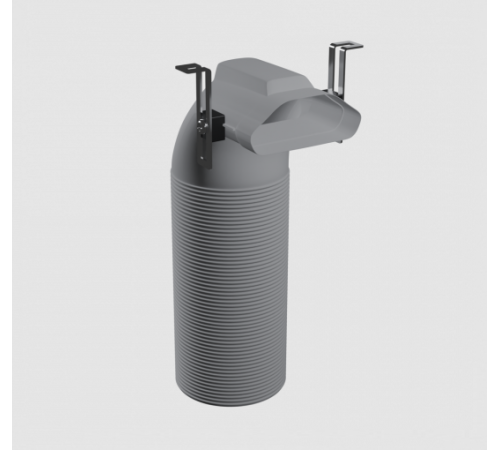 Пленум, Flexag PPP/125/1xAT, вентиляционный потолочный, D125, на 1 выход AT