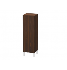 Шкаф-пенал, Duravit, L-Cube, шгв 400*363*1320, петли-справа, цвет-орех брашированный
