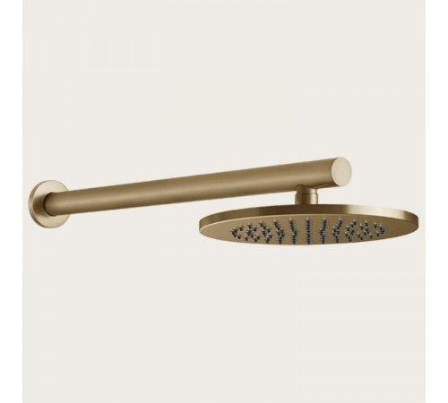 Верхний душ, Gessi, 316 Bath-Shower, 219*219, цвет-Warm Bronze Brushed PVD