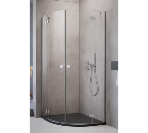 Дверь, Radaway, Essenza PDD, шв 900*2000, петли-справа, хром, цвет стекла-прозрачный, Easy Clean