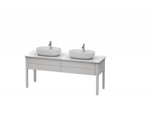 Тумба для консоли, Duravit, Luv, шгв 1783*570*743, раковина-необходимо заказать, цвет-скандинавский белый шелковисто-матовый