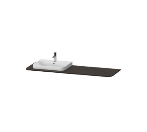 Столешница, Duravit, Happy D.2 Plus, шгв 1600*550*16, цвет-Brushed Walnut