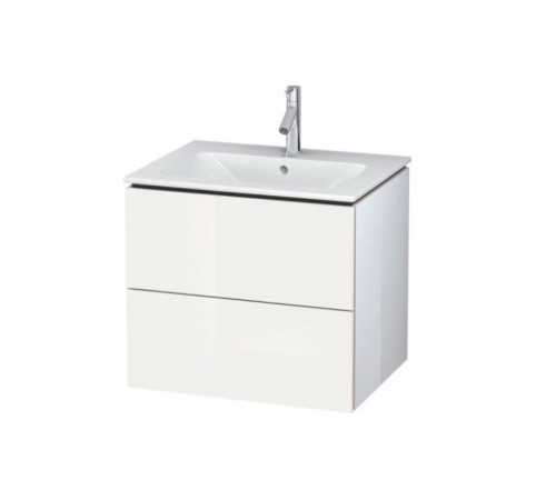 Тумба под раковину, Duravit, L-Cube, шгв 620*481*550, раковина-необходимо заказать, цвет-белый глянцевый