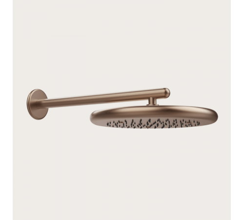 Верхний душ, Gessi, Goссia, 334*334, цвет-Copper Brushed PVD