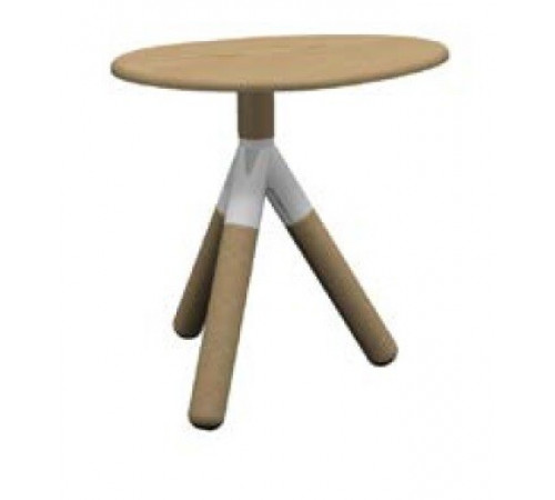 Стол, Scarabeo, Cross, шгв 520*400*470, цвет-темное дерево Dark wooden finish/Musk