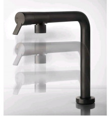 Смеситель для кухни, Gessi, SU&GIU’, цвет-Black Metal Brushed PVD