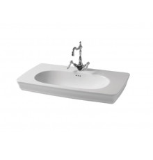 Раковина, Artceram, Civitas, шгв 900*500*220, отверстия для смесителя-1 сквозное, 2 промаркированных, цвет-Glossy White (Товар заказной, возврату не подлежит)