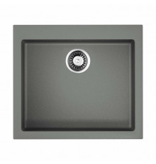 Мойка, OMOIKIRI, Bosen, шгв 570*500*220, отверстия для смесителя-3 промаркированных, цвет-Leningrad grey