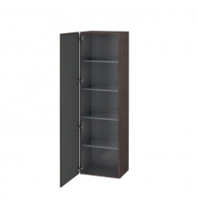 Шкаф-пенал, Duravit, L-Cube, шгв 500*363*1760, петли-слева, цвет-дуб тёмный брашированный