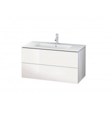 Тумба под раковину, Duravit, L-Cube, шгв 1020*481*550, раковина-необходимо заказать, цвет-белый глянцевый лак