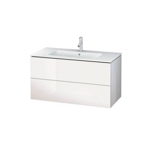 Тумба под раковину, Duravit, L-Cube, шгв 1020*481*550, раковина-необходимо заказать, цвет-белый глянцевый лак