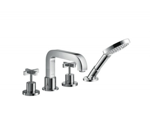 Смеситель для ванны и душа, Hansgrohe, Axor Citterio, цвет-хром