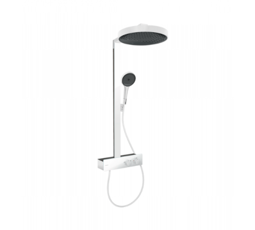 Душевая стойка, Hansgrohe, Rainfinity, цвет-белый матовый