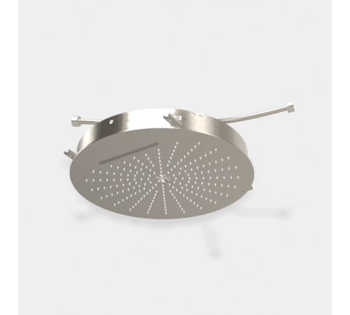 Верхний душ, Fima Carlo Frattini, Showerhead, 400*400, цвет-никель брашированный