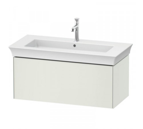 Тумба под раковину, Duravit, White Tulip, шгв 981*458*410, раковина-необходимо заказать, цвет- белый шелковисто-матовый