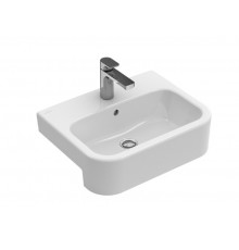 Раковина, Villeroy&Boch, Architectura, шг 550*430, отверстия для смесителя-1, цвет-альпийский белый