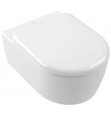 Унитаз, Villeroy&Boch, Skyla, подвесной, шгв 370*530*315, CeramicPlus, цвет-альпийский белый