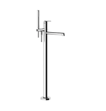 Смеситель для ванны и душа, Gessi, Ingranaggio, напольный, цвет-хром