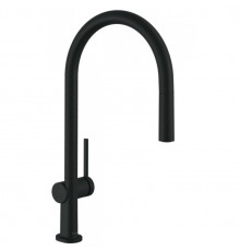 Смеситель для кухни, Hansgrohe, Talis M54, цвет-черный матовый
