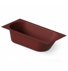 Ванна, DEA Design, Ease, шгв 1800*800*600, цвет-Red Wine (Товар заказной, возврату не подлежит)