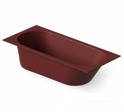 Ванна, DEA Design, Ease, шгв 1800*800*600, цвет-Red Wine (Товар заказной, возврату не подлежит)