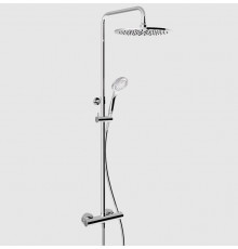 Душевая стойка, Gessi, Minimalistic shower, цвет-хром