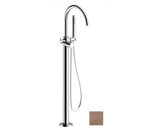 Смеситель для ванны и душа, Almar, напольный, цвет-Copper Brushed PVD (Товар заказной, возврату не подлежит)