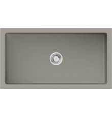 Мойка, Omoikiri, Mikura, шгв 840*460*254, отверстия для смесителя-отсутствуют, цвет-cappuccino coffee