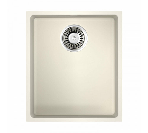 Мойка, OMOIKIRI, Bosen, шгв 380*440*210, отверстия для смесителя-отсутствуют, цвет-белый