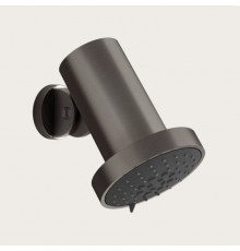 Верхний душ, Gessi, Spotwater Flessa, 135, цвет-Black Metal Brushed PVD