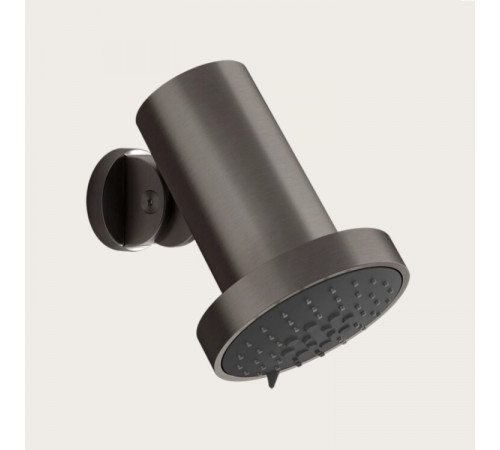 Верхний душ, Gessi, Spotwater Flessa, 135, цвет-Black Metal Brushed PVD