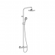 Душевая стойка, Hansgrohe, Pulsify S, цвет-белый матовый