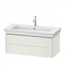 Тумба под раковину, Duravit, White Tulip, шгв 984*458*410 мм, раковина-необходимо заказать, цвет- белый шелковисто-матовый