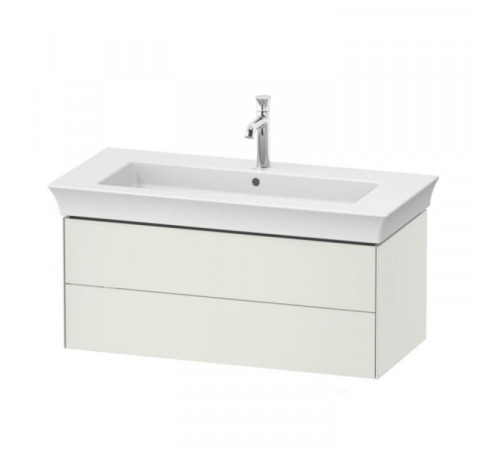 Тумба под раковину, Duravit, White Tulip, шгв 984*458*410 мм, раковина-необходимо заказать, цвет- белый шелковисто-матовый
