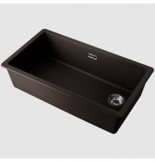 Мойка, Omoikiri, Kata Side , шгв 760*430*217, отверстия для смесителя-отсутствуют, цвет-espresso