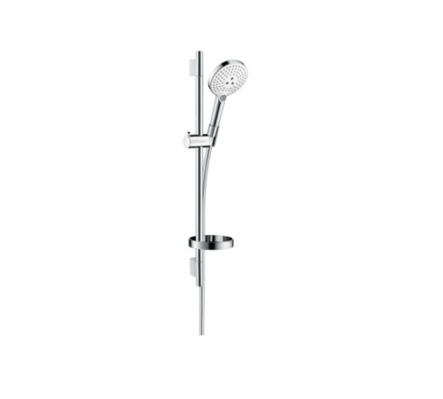 Душевой гарнитур, Hansgrohe, Raindance Select S, цвет-белый/хром