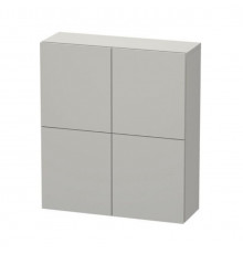 Шкаф, Duravit, L-Cube, шгв 700*243*800, петли-слева/справа, цвет-бетонно-серый матовый