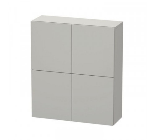 Шкаф, Duravit, L-Cube, шгв 700*243*800, петли-слева/справа, цвет-бетонно-серый матовый