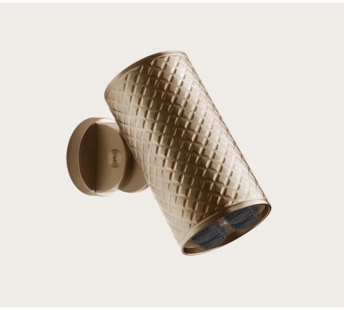 Верхний душ, Gessi, Spotwater, поворотный, 79*162, цвет-Warm Bronze Brushed PVD