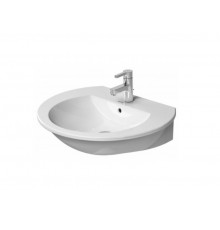 Раковина, Duravit, Darling New, шгв 650*550*185, отверстия для смесителя-1, цвет-белый