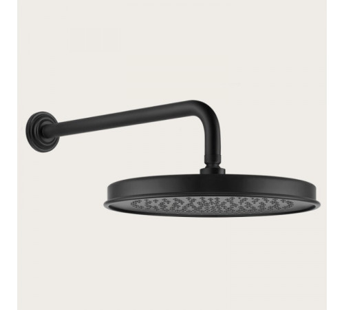 Верхний душ, Gessi, VENTI20, 328*328, цвет-черный матовый