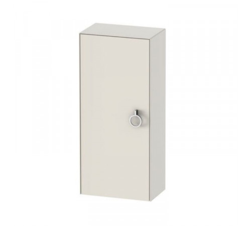 Шкаф-пенал, Duravit, White Tulip, шгв 400*240*880, петли-слева, цвет-скандинавский белый шелковисто-матовый