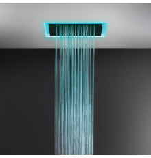 Душевая система, Gessi, Afilo, 500*500, цвет-белый матовый