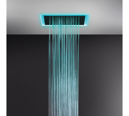 Душевая система, Gessi, Afilo, 500*500, цвет-белый матовый