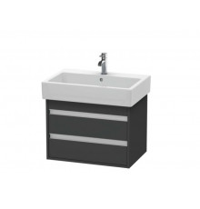 Тумба под раковину, Duravit, Ketho, шгв 650*440*480, раковина-необходимо заказать, цвет-графит матовый