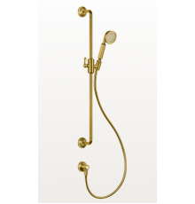 Душевой гарнитур, Gessi, VENTI20, 78, цвет-Brushed Gold PVD